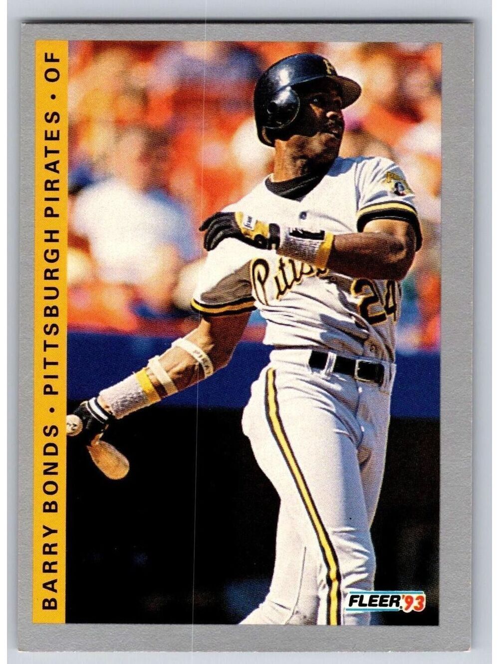 1993 Fleer #112 Barry Bonds Baseball Card